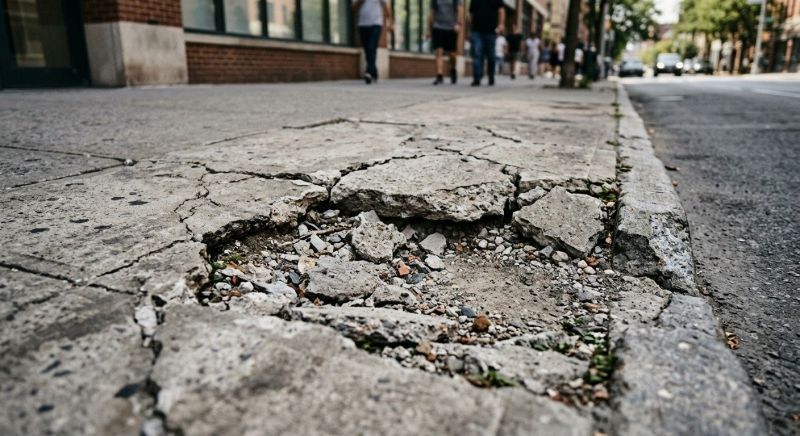 Chipped Concrete Repair in Corpus Christi, TX