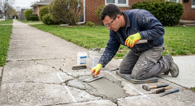 Pathway Repair in West Des Moines, IA