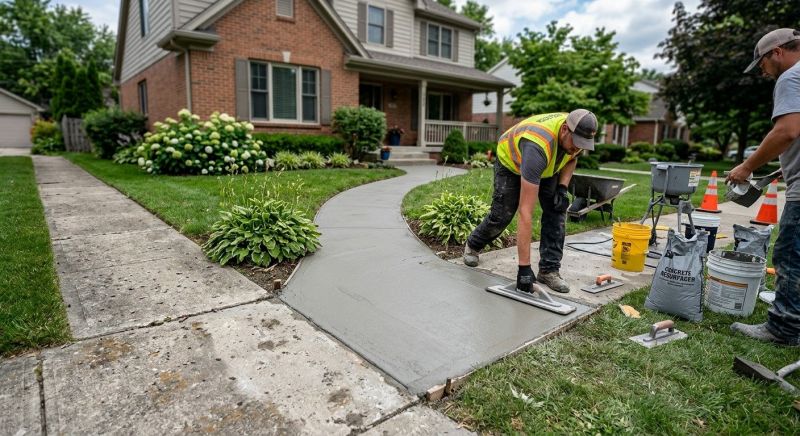 Concrete Flatwork Repair Service